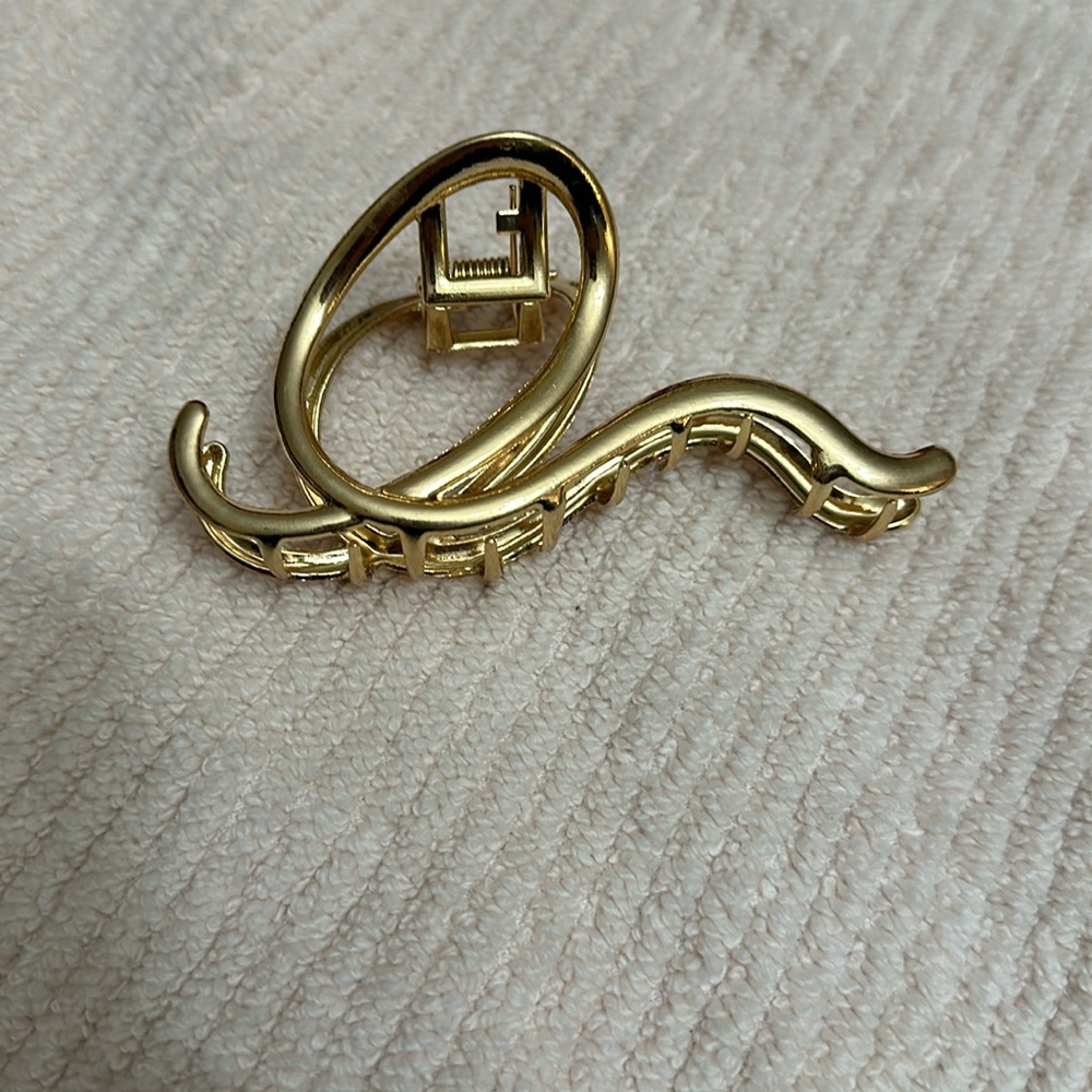 Gold Bowknot Hair Clip non-slip